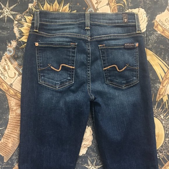 7 for all mankind crop roxanne jeans - Picture 6 of 13